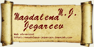 Magdalena Jegarčev vizit kartica